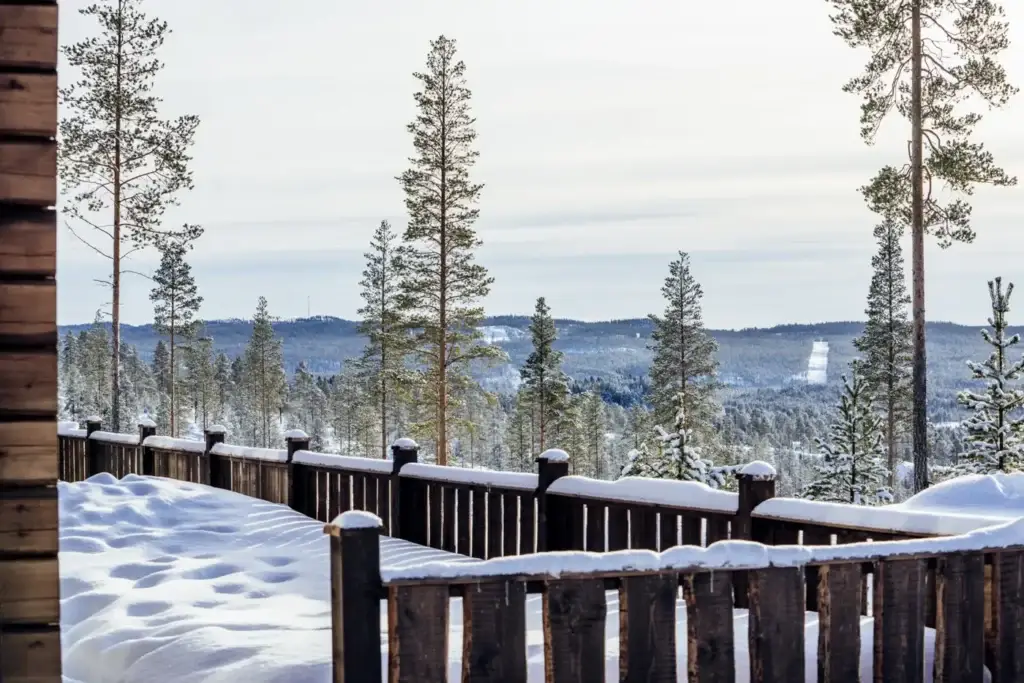 Västerterrassen med utsikt